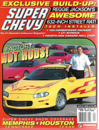 SUPER CHEVY 1998 SEPT - LEONARD, CALLAWAY, REGGIE